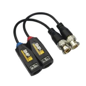8mp Video Balun - Color: Black